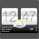 Sense V2 Flip Clock & Weather mobile app icon