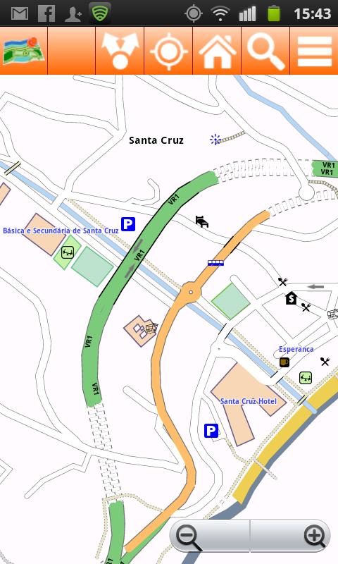 Madeira Offline mappa Map Screen 1