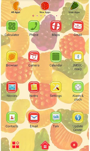 Cute Wallpaper Candy Fruits 1.1 Windows u7528 2