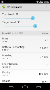 XP Calculator for Minecraft(圖2)-速報App