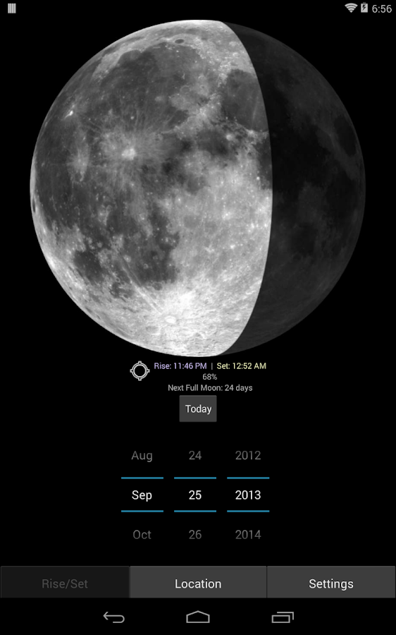 Moon Phase Calculator Android Apps on Google Play