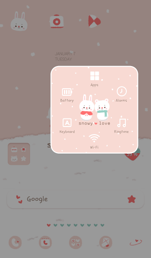 免費下載個人化APP|snowy love 도돌런처 테마 app開箱文|APP開箱王