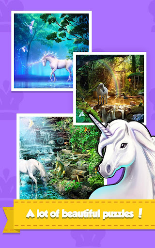 【免費教育App】Rainbow Unicorn: Jigsaw Puzzle-APP點子