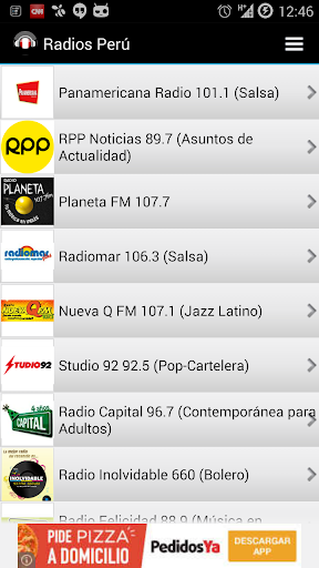 Radios Peru