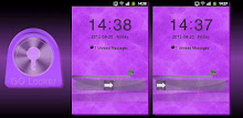 Purple Violet Theme GO Locker APK