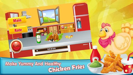 【免費休閒App】Chicken Fries Maker-APP點子