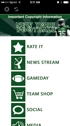 【免費運動App】New York Football STREAM+ NYJ-APP點子