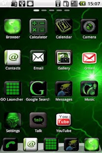 How to download Green Blade Theme GO Launcher patch 1.5 apk for pc