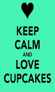 Free keep calm cupcake wallpaper APK for Android