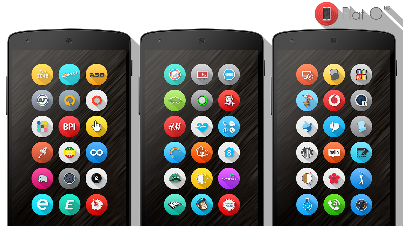 Flat-O Icon Pack APK