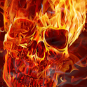 Skull in Fire icon