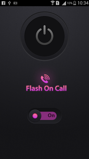Flash On Call Android