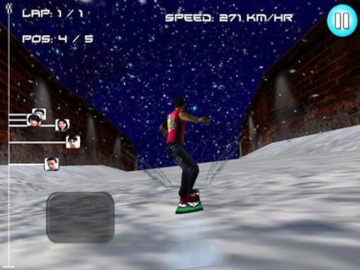 【免費體育競技App】SnowBoard Racing ( 3D Game )-APP點子