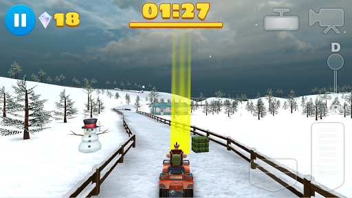 4x4 Off-Road Winter Game ATV