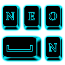 Neon Keyboard mobile app icon