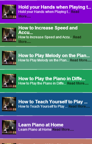 Guide To Playing The Piano