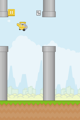 【免費休閒App】Flappy Plane - Tap! Tap!-APP點子