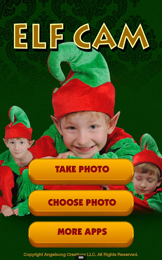 Elf Cam Tablet - Christmas App