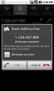 Zoner AntiVirus Free - screenshot thumbnail