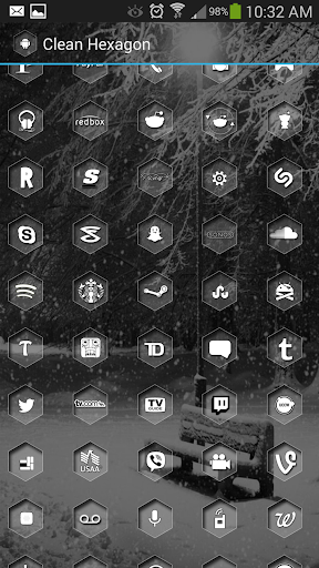 CleanHex Icon Pack