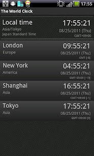 The World Clock–Time Zones App - Time and Date