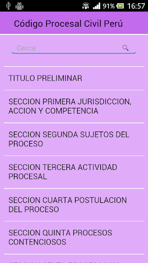 Código Procesal Civil Perú