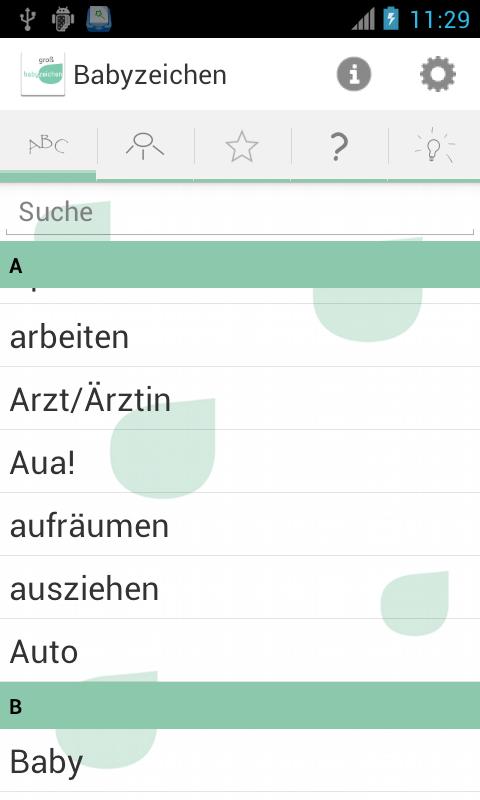 Babyzeichen gross Screen 2