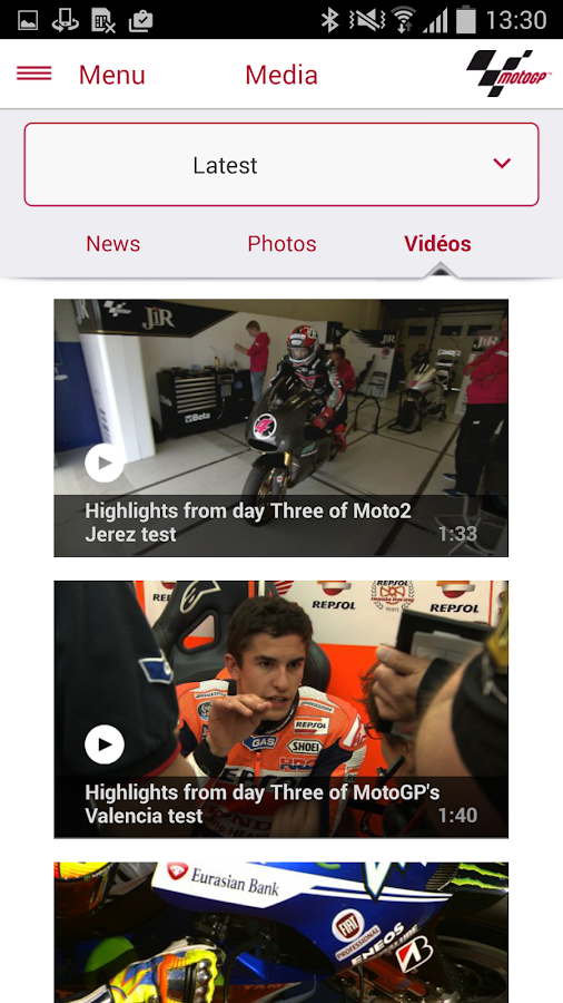 MotoGP Live Experience 2015 - screenshot