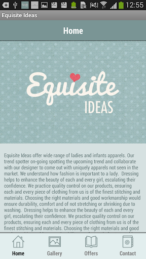 Equisite Ideas