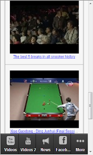 Snooker Sport Fan App