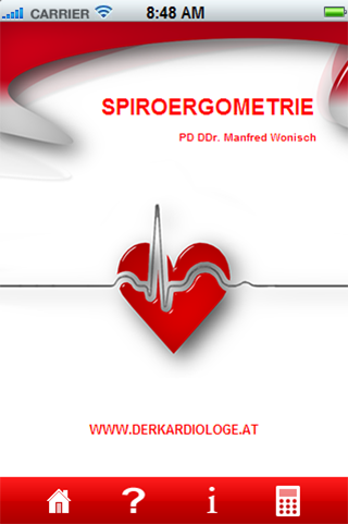 Android application Spiroergo screenshort