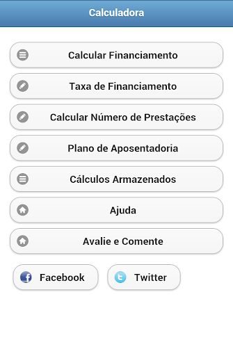 Calculadora Financeira