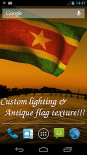 3D Suriname Flag Live Wallpaper(圖4)-速報App