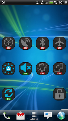 AutoSync OnOff Widget