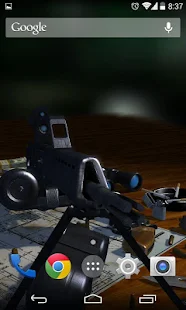 3D Guns Live Wallpaper - screenshot thumbnail