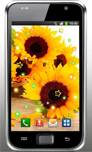 Wild Sunflower live wallpaper