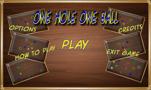 【免費解謎App】One ball One  Hole-APP點子