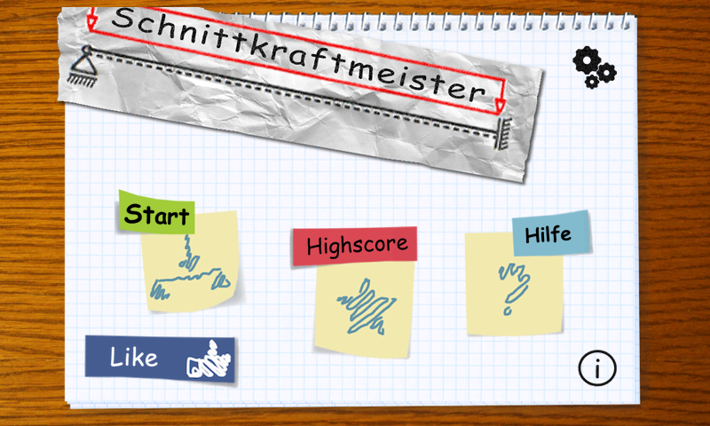 Android application Schnittkraftmeister screenshort