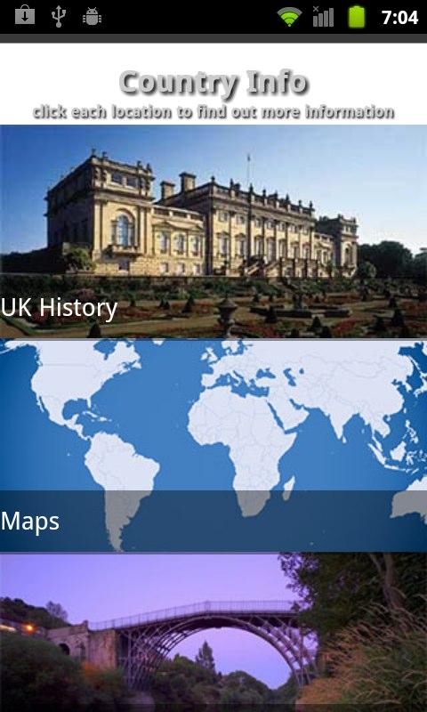 England Travel Guide Screen 3
