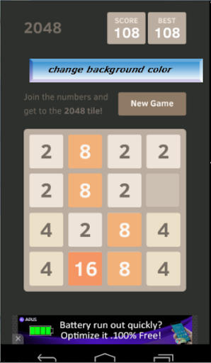 board game 2048