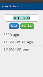 Days Calculator (Post Op. Day) poster 1