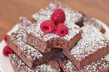 Healthy Fudgy Cocoa Brownies