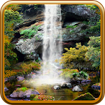 Cover Image of Download 3D Autumn Waterfall Wallpaper 1.0.6 APK
