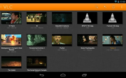 VLC for Android Beta - screenshot thumbnail