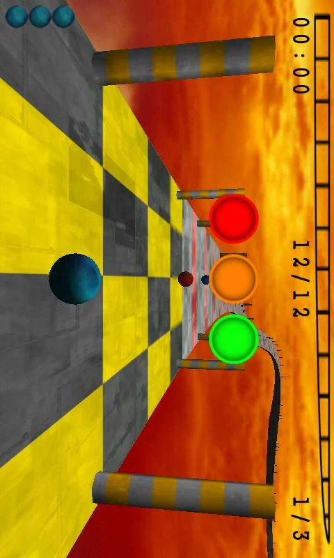 Skyball Lite (3D Racing game) - screenshot