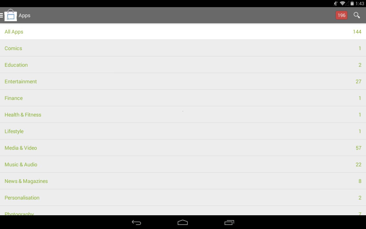 Cast Store for Chromecast - screenshot