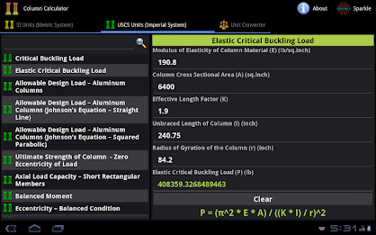 Column Calculator Tablet poster 6