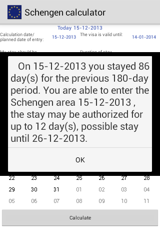 【免費旅遊App】Schengen calculator-APP點子