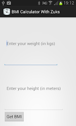 BMI calculator with zuks poster 1