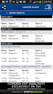 Leinster Domestic Rugby Screenshots 11